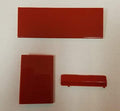 Red Wii Console Replacement Doors Mario Edition