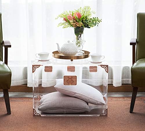 CIAO BELLA Acrylic Rose Gold Trunk
