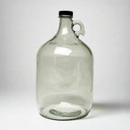 Rustic Strength Glass Jug with Cap, 1 Gallon