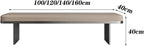 Modern Stainless Steel Footstool Household Sofa Bedside Stool Dining Chair Light Luxury High-Grade Shoeshine Bench Long Entryway(120 * 40 * 40cm)