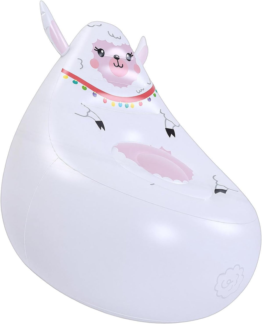 Zopsc Kids Inflatable Shape Chair Easy Inflation and Deflation for Beach Park Travel