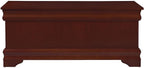 Warm Brown Cedar Chest - Wood Lined Storage Cozy Winter Family-Friendly Decor
