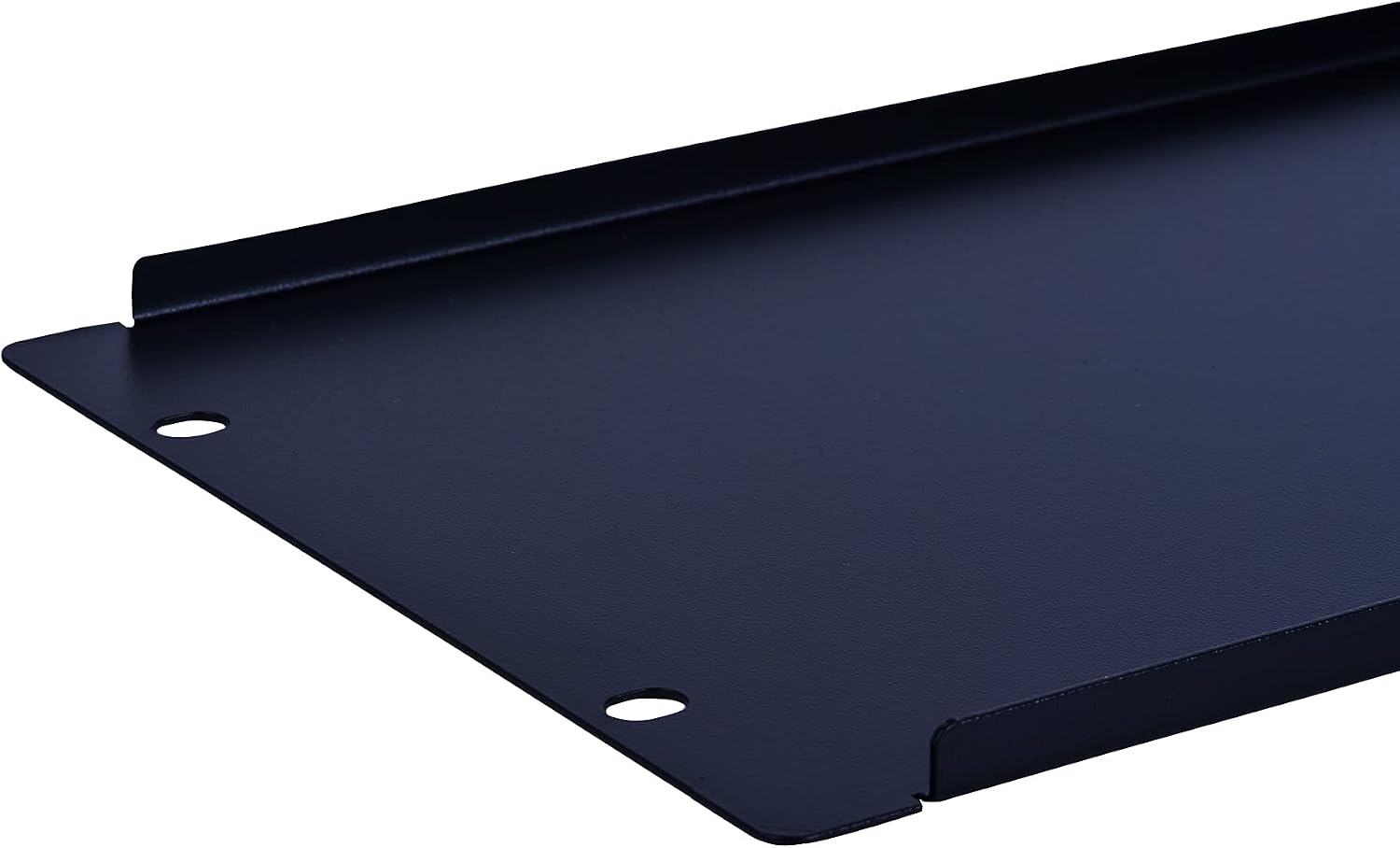 RackPath 4U Blank Rack Mount Panel Spacer for 19in Server Rack Enclosure or Network Cabinet – 2 Pack