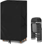 Folding Chair Cover,Water Resistant Folding Chairs Storage Bag with Handles for Metal,Plastic and Wood