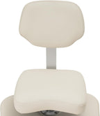 Cross Legged Chair, Adjustable Meditation Chair with Wheels, 360° Swivel Seat & Footrest for Yoga Office