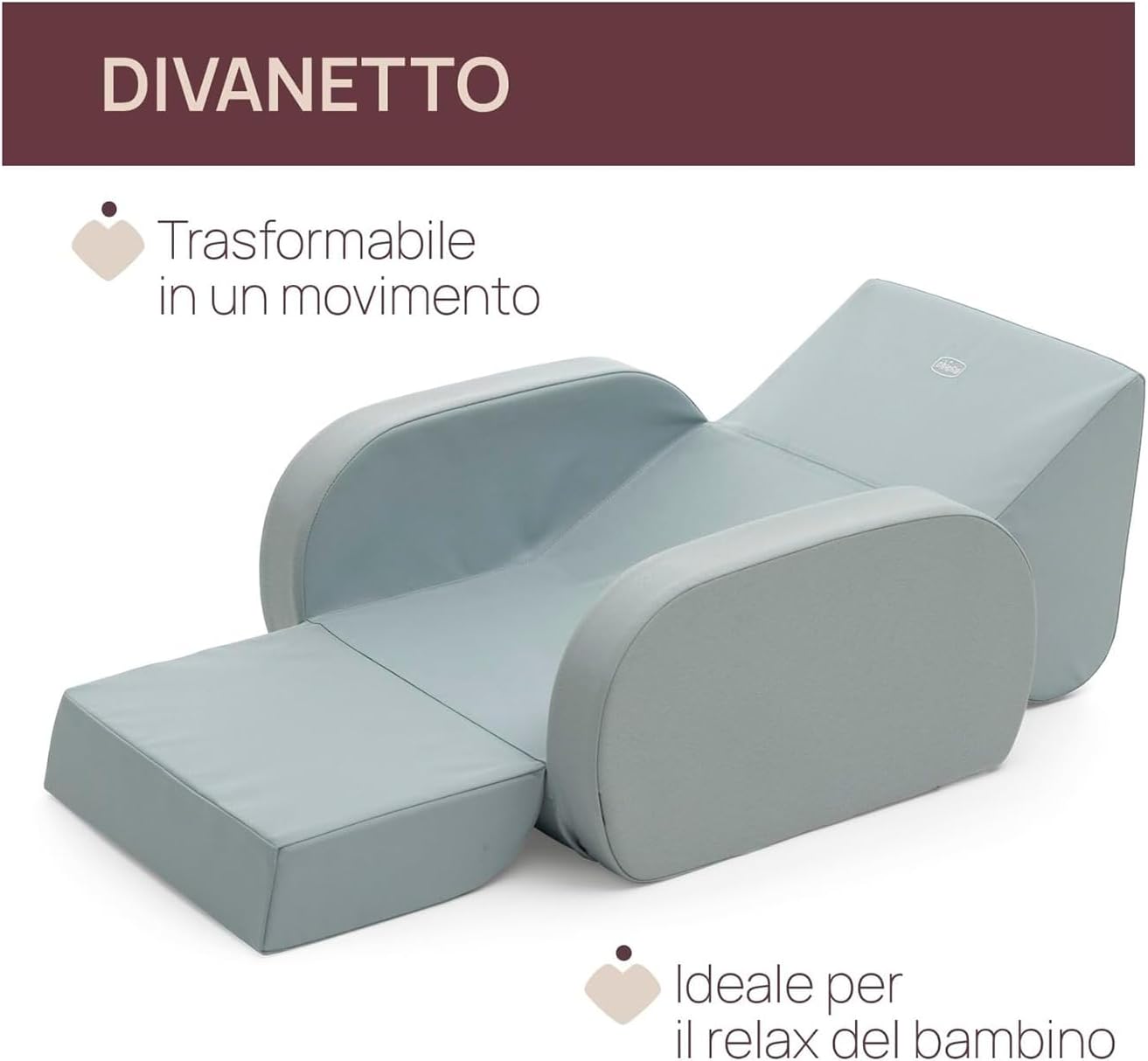 POLTRONCINA TWIST POWDER BLUE
