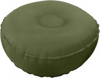 Inflatable Meditation Cushion Seating Indoor Outdoor Meditation Pillow Comfortable Lightweight, Green