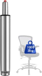 Kaleurrier Gas Lift Cylinder Replacement: Pneumatic Shock Piston for Tall Chairs & Stools - Lift Mechanism 1000 lbs Capacity Universal Size - Stroke Length 13.5"-21.5" (8" Stroke)