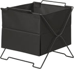 King Jim KSP002SC-BK Storage Supplies Stacking Basket Chest Stackable Black