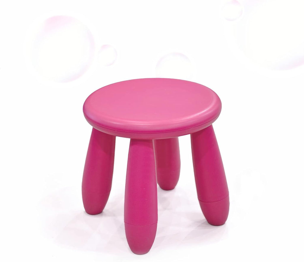 Children'S Footstools, Kindergarten Learning Stools, Plastic Light Footstools Are Durable and Movable (Red Wine)