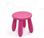 Children'S Footstools, Kindergarten Learning Stools, Plastic Light Footstools Are Durable and Movable (Red Wine)
