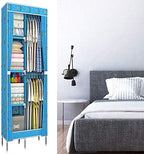 Fashion Oxford Cloth Cabinet Simple Combination Wardrobe Dormitory Bedroom Convenient Storage Home Furniture