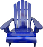 Light Pink Children's Rocking Chair for Kids – Sturdy Solid Wood Indoor & Outdoor Rocker with Slatted Backrest, Easy Assembly (Blue + Solid Wood-1)