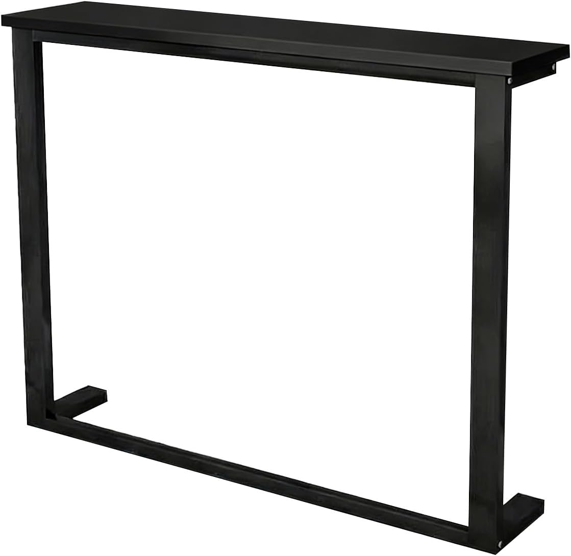 Home Radiator Cover Shelf, Over Radiator Table, Sofa End Computer Desk Coffee Snack Tall Console Tables for Living Room or Corridor(Black,80x80x20cm)