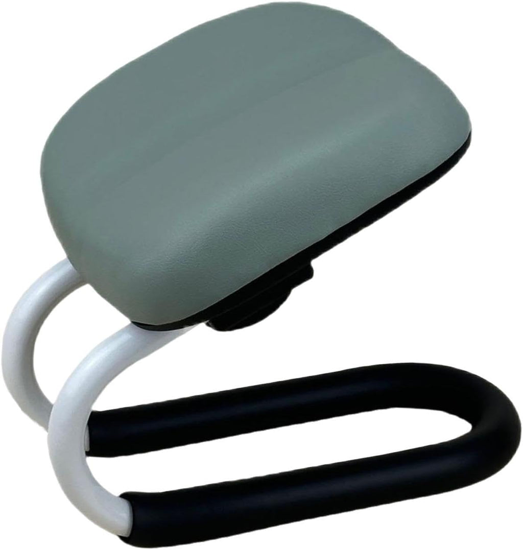 Kneeling Meditation Stool Meditation Chair Adjustable Ergonomic Bench Portable Metal PU Sponge Sturdy Comfortable Seat Suitable for Prayer Meditation