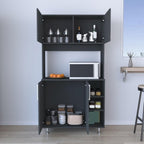 Pantry Cabinet Wine Sideboard, Freestanding Storage Locker for Kitchen Living Room,for Kitchen Home