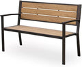 Patio Benches for Outdoors Garden Bench Outdoor Leisure Stool Home Commercial Park Seat Chair Double Garden Benches for Outdoors