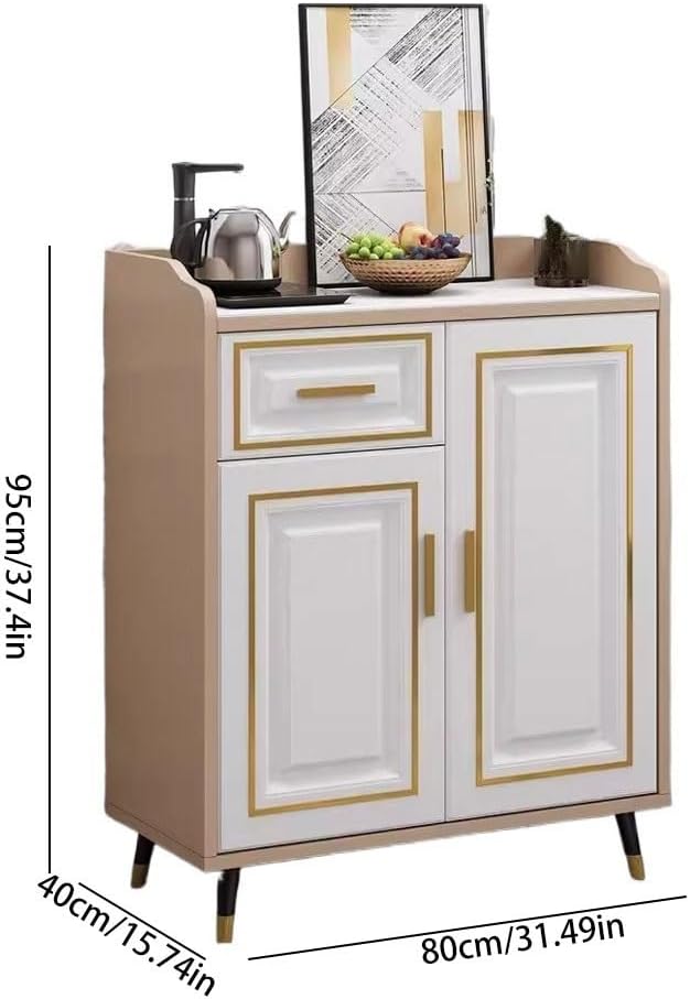 Entryway Cabinet Stylish and Simple Tea Cabinet, Dining Sideboard, Kitchen Bowl and Chopstick Cabinet, Living Room Storage Cabinet Sideboard Storage Cabinet