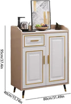 Entryway Cabinet Stylish and Simple Tea Cabinet, Dining Sideboard, Kitchen Bowl and Chopstick Cabinet, Living Room Storage Cabinet Sideboard Storage Cabinet