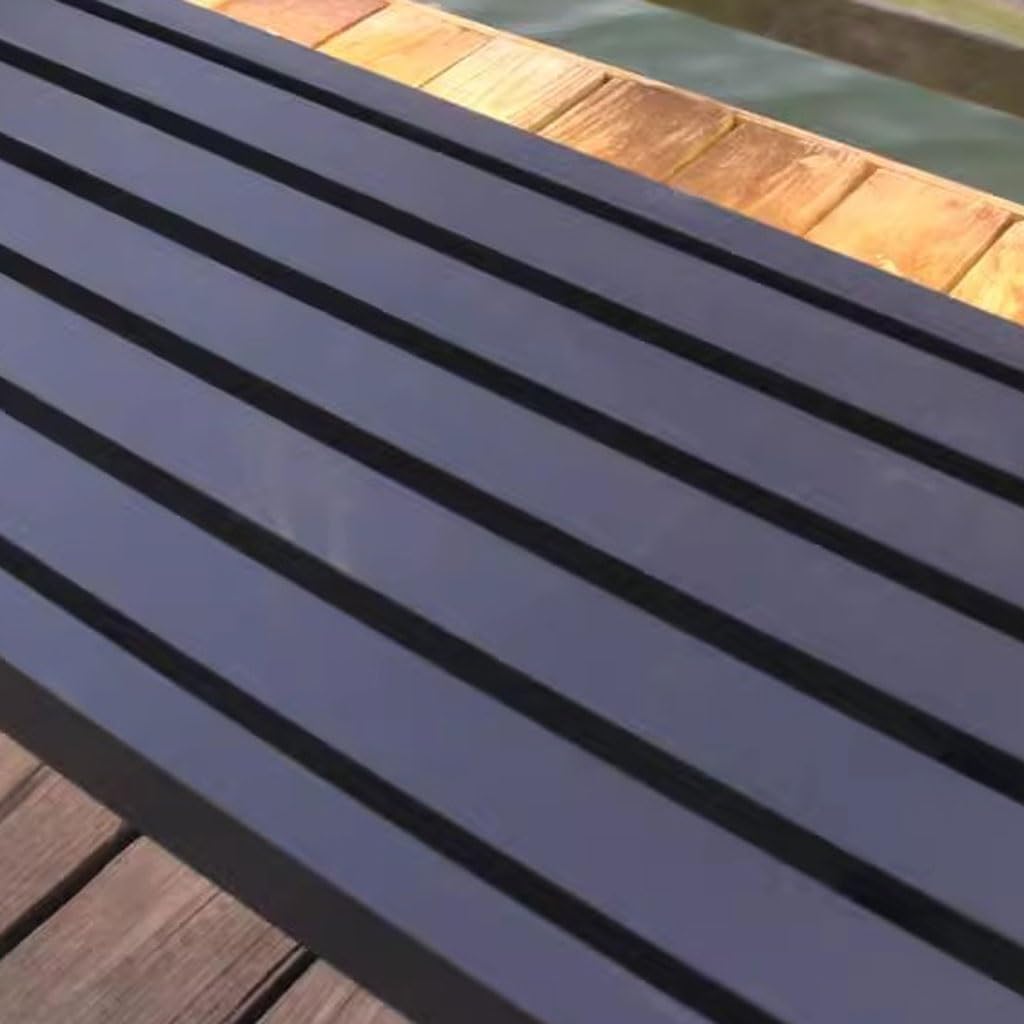 Patio Benches for Outdoors Full Iron Bench Park Chair Outdoor Courtyard Stainless Steel Leisure Seat Shopping Mall Rest Row Garden Benches for Outdoors