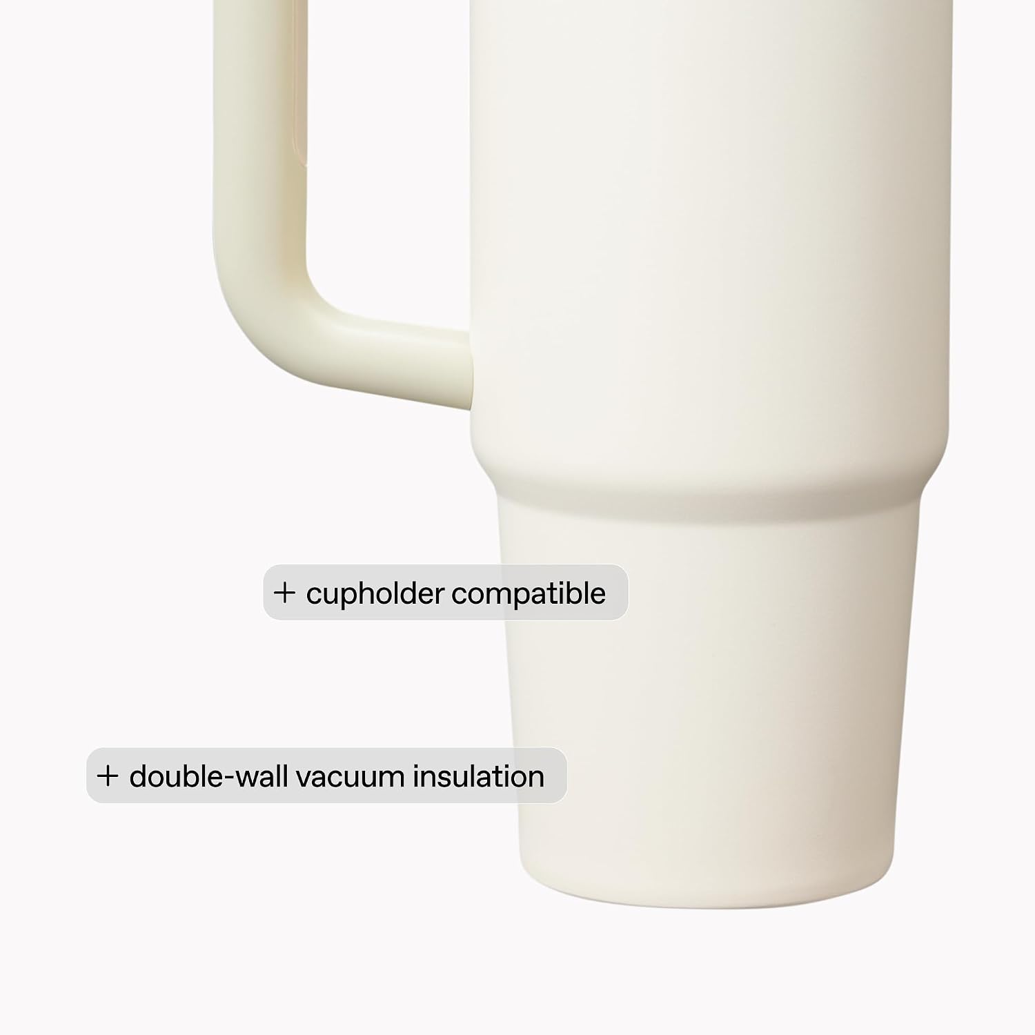 STANLEY Quencher H2.0 Tumbler with Handle and Straw 30 oz | Flowstate 3-Position Lid | Cup Holder Compatible for Travel | Insulated Stainless Steel Cup | BPA-Free | Violet Blossom