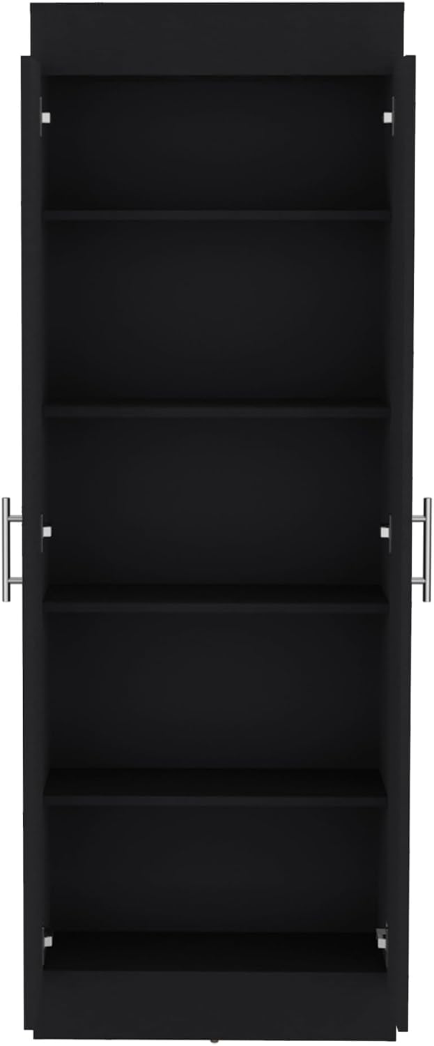 Modern Pantry Storage Cabinet, Tall Cupboard with 2 Doors, for Entryway Hallway Closet,for Kitchen Home