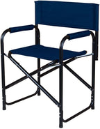 Dura-Tech Folding Director's Chair | Comfortable & Portable | Lightweight & Compact | Designed to Last | Ideal for Awards | 250lb Weight Limit