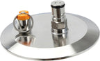 Stainless Steel Triples Clamps End Cap with Ball Post Dry Hoppers Accessories Brewing Equipment Supplies
