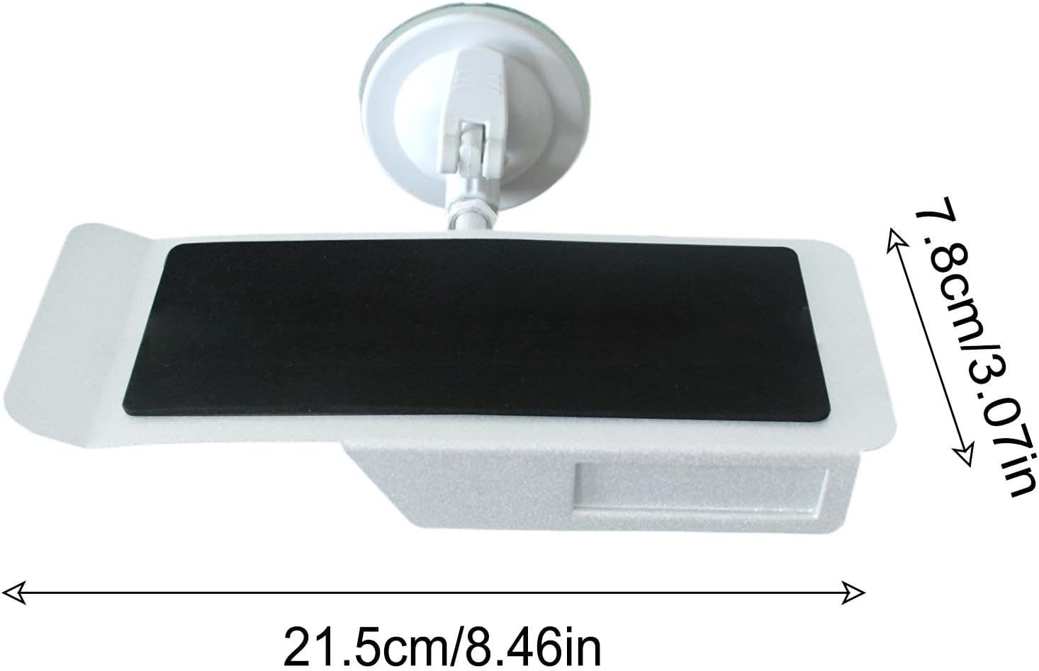 Floating Shoe Rack - Suction Cup Storage Hanger, Wall Mount Organizer Stand for Sneakers, Bathroom Shoe Holder, Mini Exhibition Display, Modern Space Saving Rack for Retail Shop Home