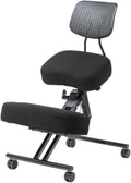 Height Adjustable Kneeling Stool Chair for Back & Neck Pain Relief, Ergonomic Design for Comfort, Ideal Office & Home Use, Perfect for PC Work and Posture Support