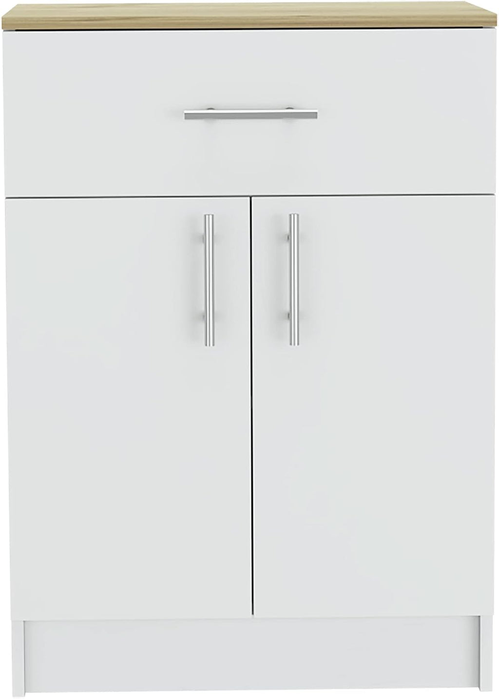 Oxford Pantry Cabinet, Kitchen Storage Solution for Utensils, Food & Dishes - Wall Storage, Adjustable Shelves, Compact Design