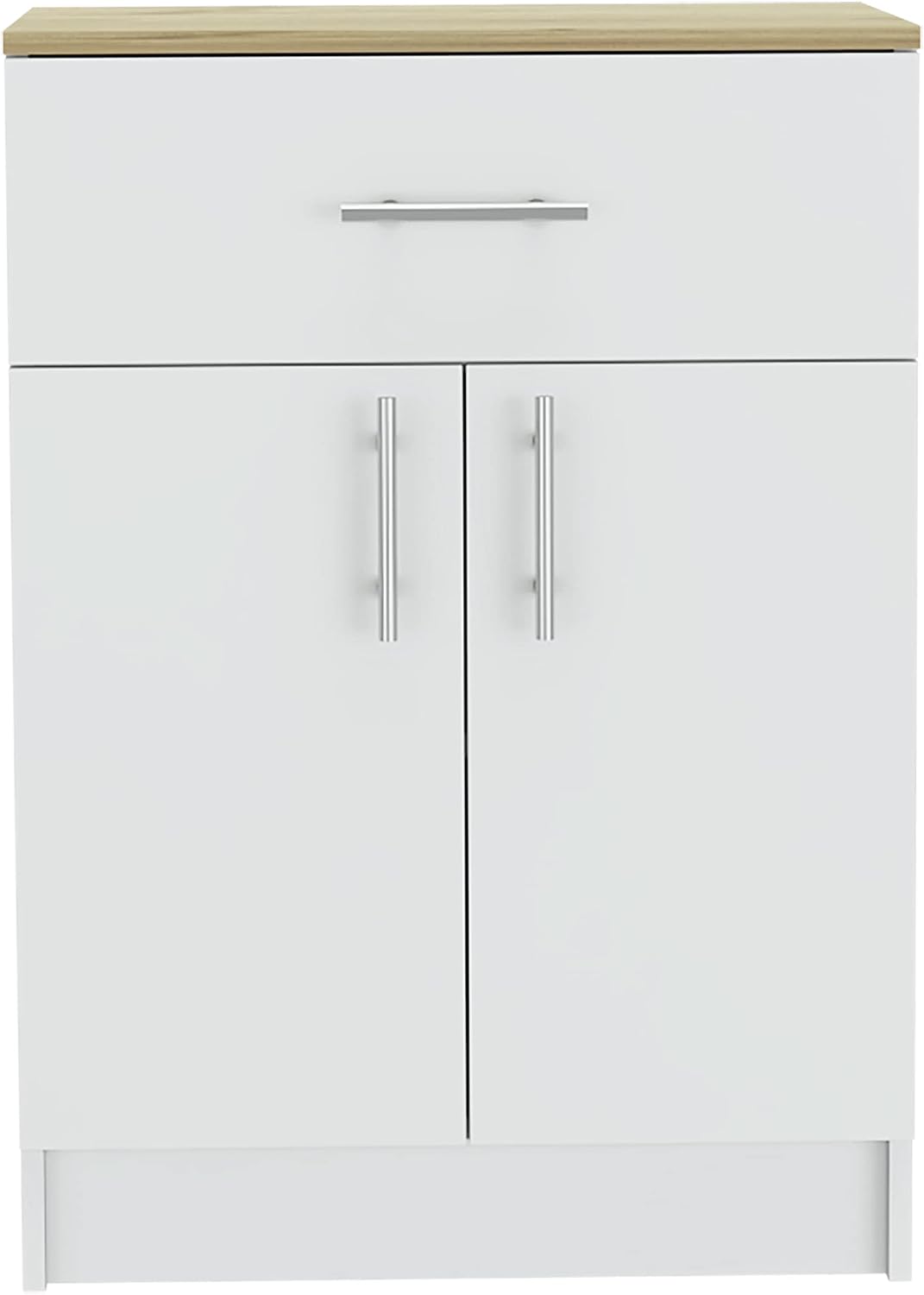 Oxford Pantry Cabinet, Kitchen Storage Solution for Utensils, Food & Dishes - Wall Storage, Adjustable Shelves, Compact Design
