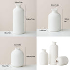 Ceramic Vase Set of 3,Modern Nordic,Minimalist Decorative Vase for Living Room Table Centerpiece Coffee Dining Wedding Bookshelf Home Decoration