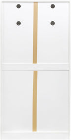 ZeHuoGe 62.99in Kitchen Pantry Cabinet, Freestanding Buffet Cupboards Sideboard with Doors & Shelves, Pantry Storage Cabinet for Kitchen, Living Room and Dinning Room (White)