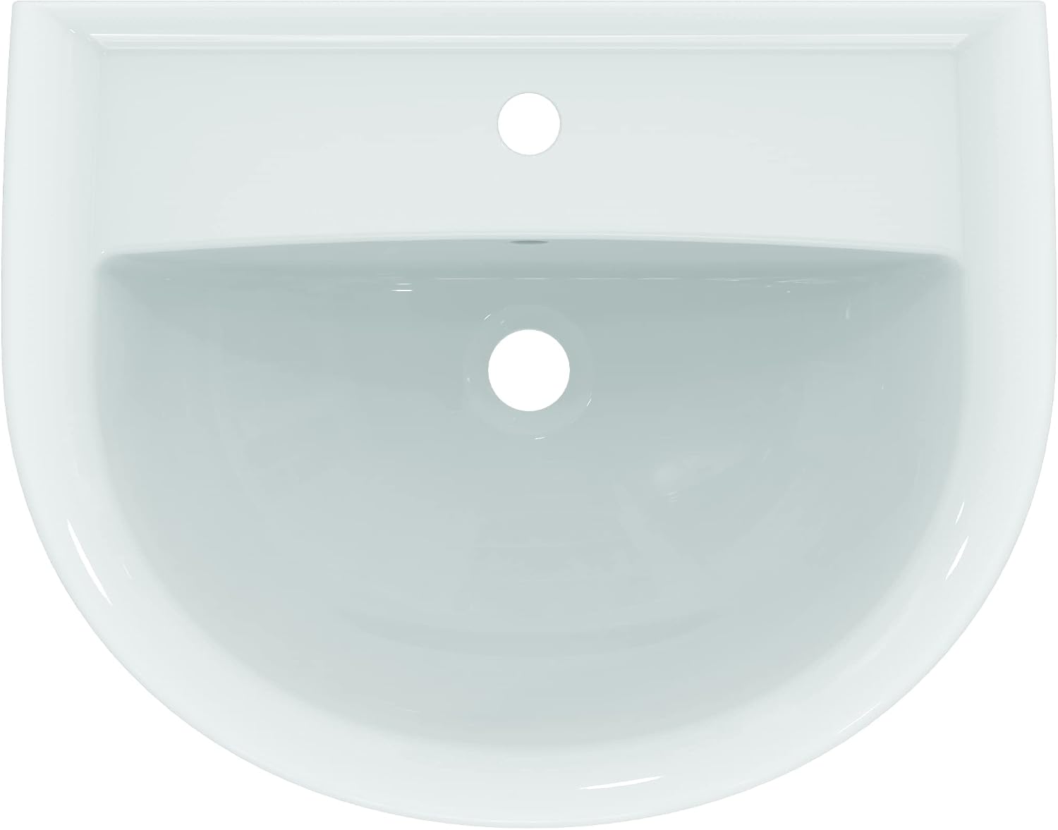 Ideal Standard - Eurovit Washbasin 600x470mm Single Hole - White