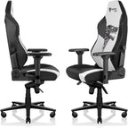 Secretlab Titan Evo House Stark Gaming Chair - Reclining - Ergonomic & Comfortable Computer Chair with 4D Armrests - Magnetic Head Pillow & Lumbar Support - Small - Black/White - Leatherette