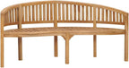 Garden Bench Natural Teak Solid Teak Wood Large Durable,Solid Teak Garden Bench for Outdoor & Indoor Use, Comfortable Seating Gatherings Patio Furniture