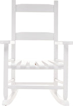 Chair Rocker Child WHT KN-14W