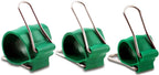 Reusable Garden & Cable Clips – Indoor/Outdoor Clamp Holders for Plants, Cords, Wires, String Lights, Trellis & Décor, Multi-Size 12 Green Pack (4 Small, 4 Medium, 4 Large)