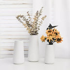 Premium Quality Large Ceramic Vase - 9 Inch Flower Vase for Home, Farmhouse, Modern, Bohemian Decor