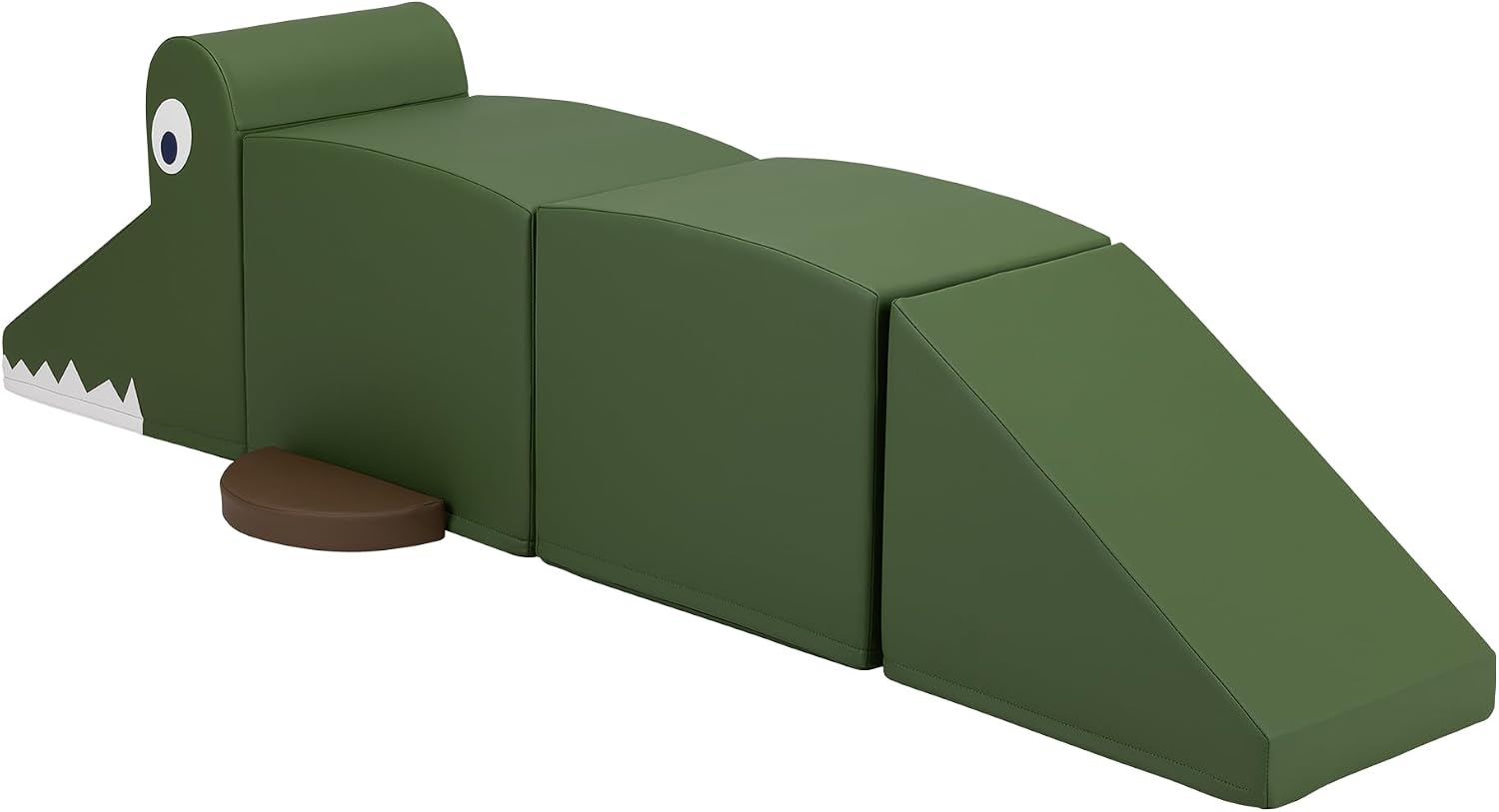 Sprogs Foam Crocodile Bench – Fun and Functional Seating for Preschool, Daycare, and Home Play Areas