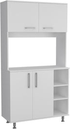Pantry Cabinet Delaware, Kitchen, White