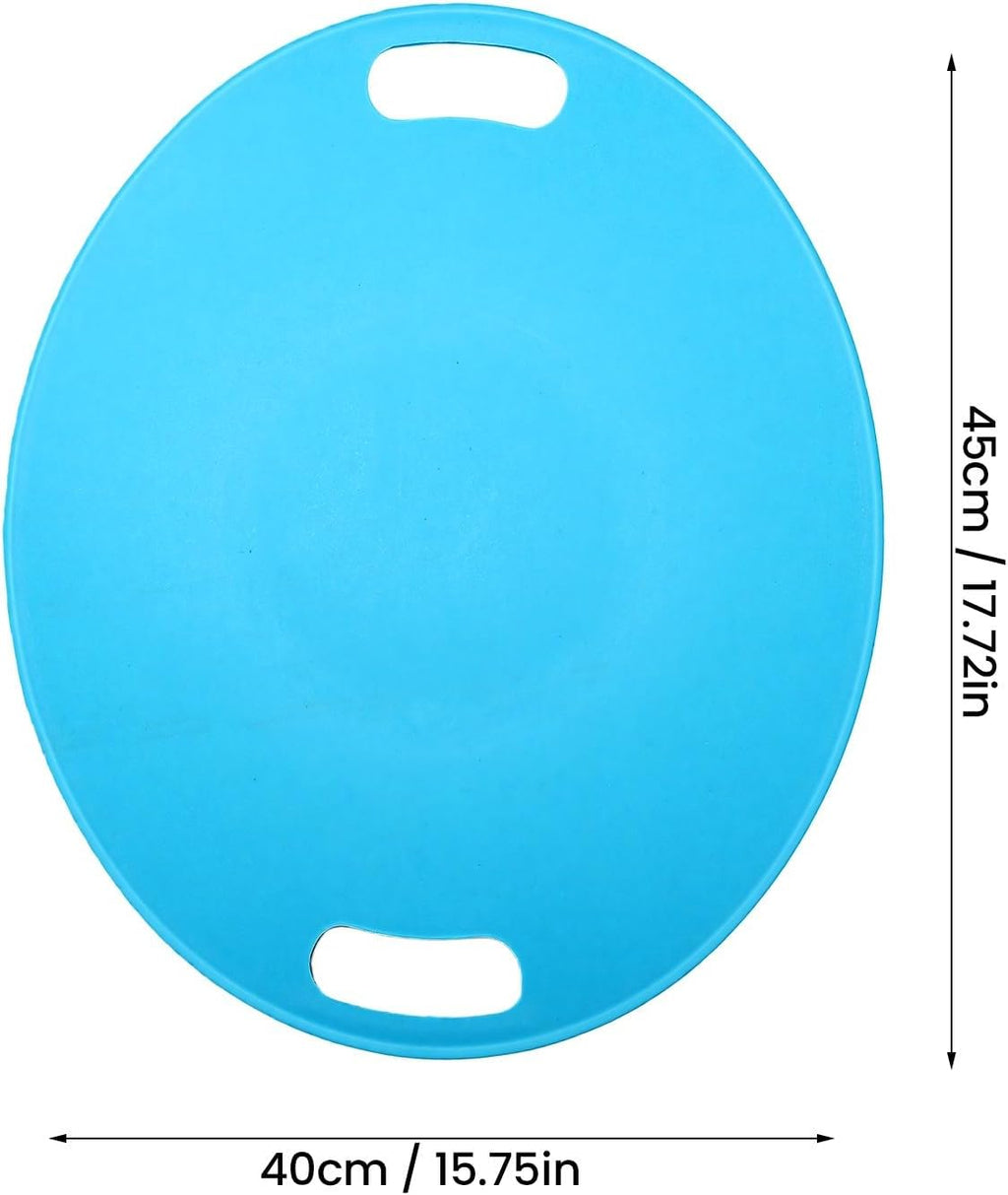 Kids Spinning Chair, Silent Rotation Balance Development Sensory Seat with Dual Safety Handles, 75kg Capacity, for 3-10 Years Old