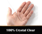 Square Clear Vinyl Table Protector for Night Stand Bedside Tabletop PVC Plastic Tablecloth Desktop Cover Mat Easy Clean Dustproof Topper Cabinet Screen Protection Table Pad 12x12 Inch