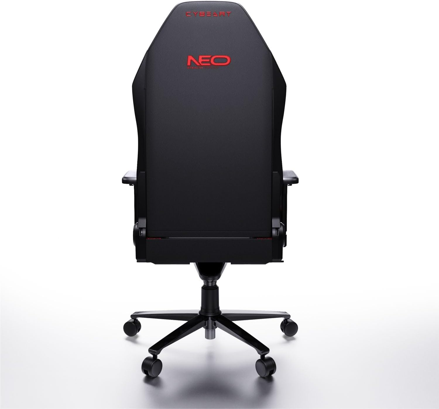 Cybeart | Stealth - NEO Series Gaming/Office Chair | 4D Armrest, NeoTek™ Leatherette, AeroMag™ Neck & Lumbar Pillow, Recline & Tilt