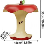Cute Apple-Shaped Accent Table, Resin Fruit-Shape Side Tables, Creative Small End Table Living Room, Sofa, or Reading Corner