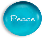 Lifeforce Glass The Mermaid's Message: Frosted Sea Glass Stones, Six Inspiring Words in Beach Colors, Packaged in a Deluxe Box Set I