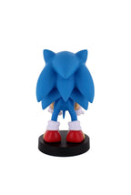 Exquisite Gaming Sonic Controller Holder, Phone Stand & Cable Guys Collectible Figure, 8 inch