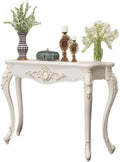 Entryway Side Table Table D'entrée Meuble Contre Le Mur Demi-Ronde Téléphone Décorative De Foyer Simple