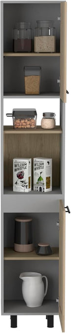 Kitchen Pantry Retrit, Kitchen, Light Pine